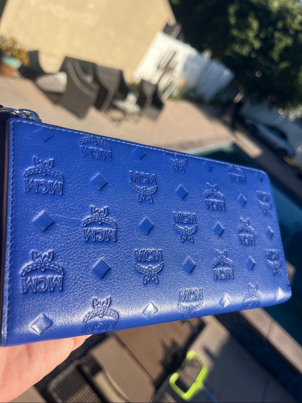 MCM Aren Zip Around Large Wallet -New - Picture 16 of 17